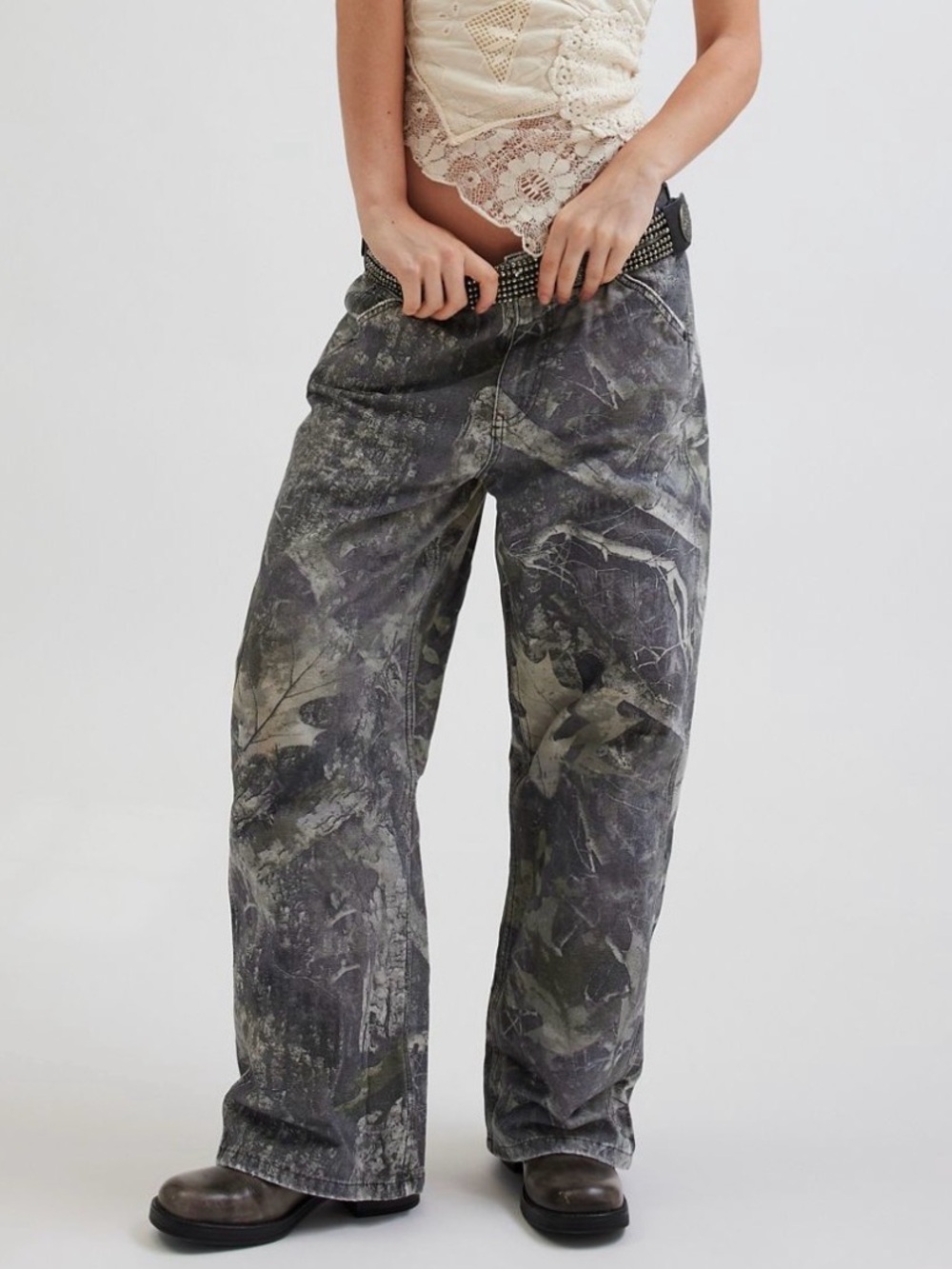 BDG Jaya Printed Baggy Pants